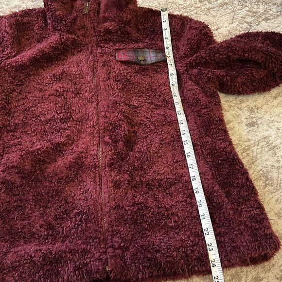 Pendleton fleece and wool trimmed jacket size large - Picture 7 of 9